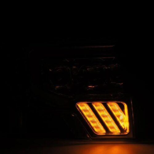 AlphaRex 09-14 Ford F-150 PRO-Series Projector Headlights Plank Style Chrm w/Activ Light/Seq Signal - Image 4