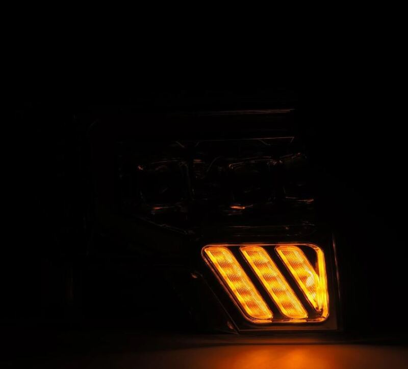 AlphaRex 09-14 Ford F-150 PRO-Series Projector Headlights Plank Style Chrm w/Activ Light/Seq Signal - Image 4