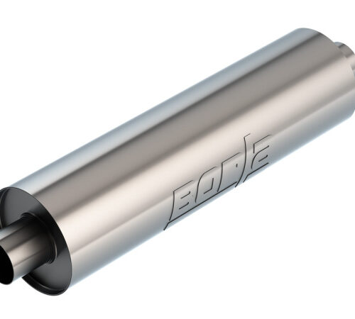 Borla Specialty Muffler 2.75in Center In/Out 6.75in Dia. 24in Body 29in OAL S-Type Un-Notched