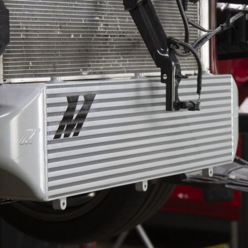 Mishimoto Intercooler & Pipe Kit - Silver Cooler - Red Pipes for 2023+ Toyota GR Corolla - Image 7