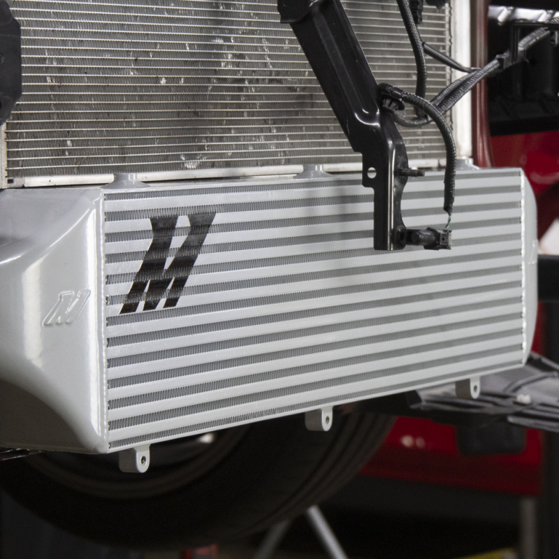 Mishimoto Intercooler & Pipe Kit - Silver Cooler - Red Pipes for 2023+ Toyota GR Corolla - Image 7