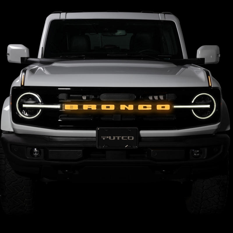 Putco Ford Bronco 21-23 Ford Bronco Emblem (Fits Models w/ Front Camera) - Image 4