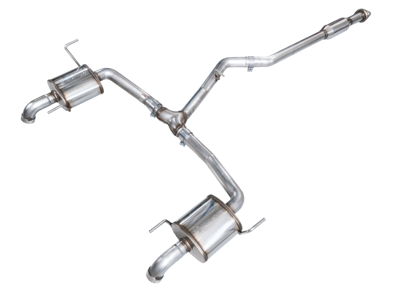 AWE Tuning Cat-Back Exhaust w/Dual BashGuards for 20-25 Subaru Outback (Wilderness & XT) 0FG