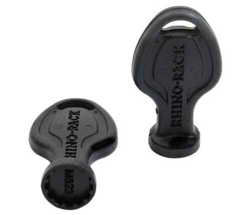 Alternative view of Rhino-Rack Vortex Secure Core Locking End Caps - Set of 4