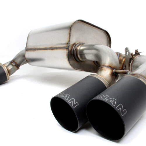 Dinan for 16-18 BMW M2 (F87) Free Flow Axleback Exhaust System - Black Tips - Image 3