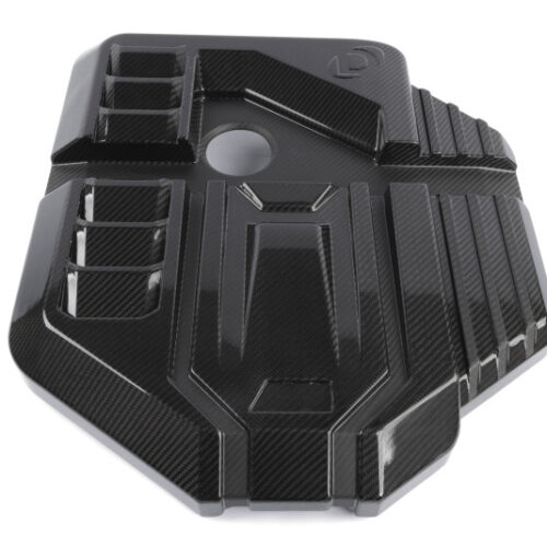 Dinan for 21-27 BMW M2/M3/M4 (G80/G82/G87) Gloss Carbon Fiber Engine Cover w/Matte Accents - Image 10