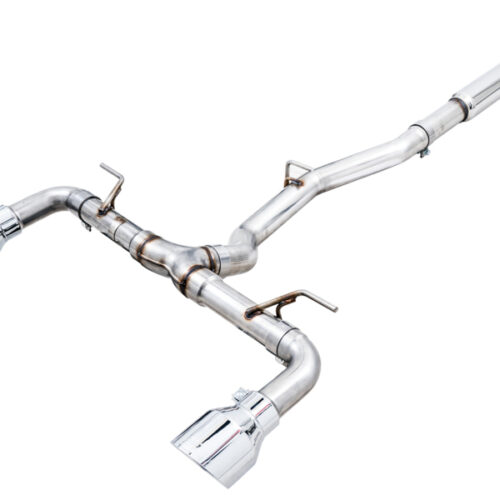 AWE Tuning Subaru BRZ/ Toyota GR86/ Toyota 86 Track Edition Cat-Back Exhaust- Chrome Silver Tips