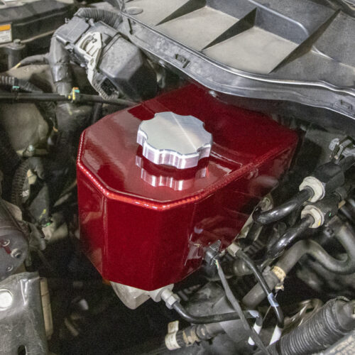 Wehrli 06-23 Cummins 5.9L/6.7L Brake Master Cylinder Cover - Candy Red - Image 6