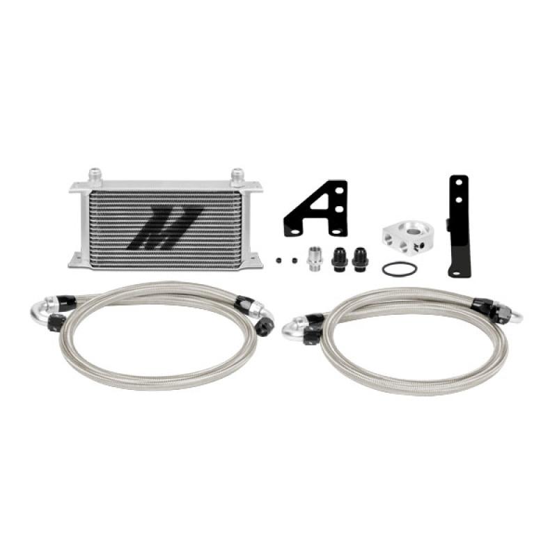 Mishimoto Oil Cooler Kit - Silver for 15 Subaru STI - Image 2