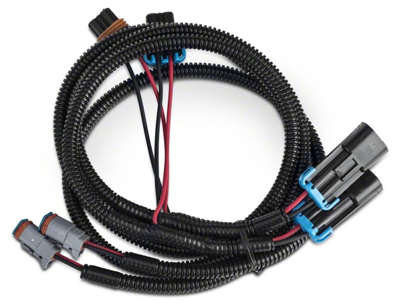 Raxiom for 2007-2009 Jeep Wrangler JK Axial Series H10 Fog Light Dual Wire Harness Adapter Set - Image 2