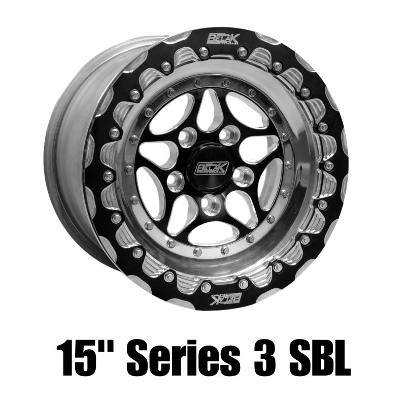 Belak 15x11 GTR Rear Wheel (OEM Small Brake Kit Req) / 5x114.3 BP / Series 3 Wheel- Single Beadlock - Image 2