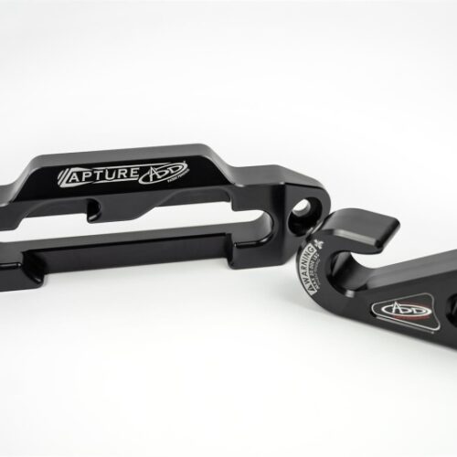 Addictive Desert Designs 1-5/16in Winch Fairlead Plate w/ Recessed Round End Hook - Black - Image 6