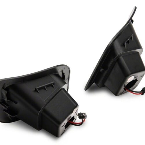 Raxiom for 2013-2018 Dodge RAM 1500 Axial Series LED License Plate Lamps- Smoked - Image 3