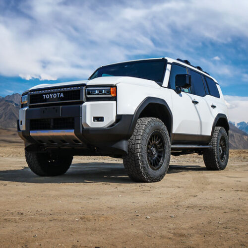 Alternative view of ICON 2024 Land Cruiser 250 Series 1.25-3in Lift Stage 5 Suspension System - Tubular UCA