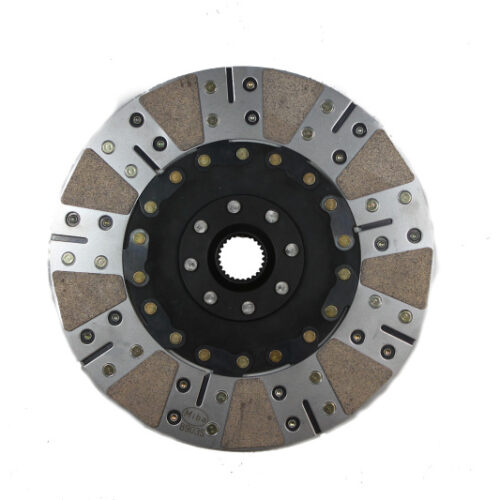 Alternative view of McLeod 18-23 Ford Mustang RXT Twin Disc Clutch Kit 1 1/8 x 26 Spline 164T 8 Bolt AL Flywheel
