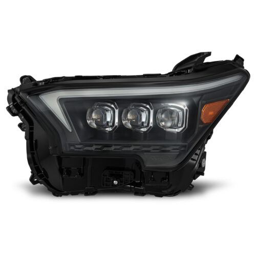 AlphaRex 2023+ Toyota Tacoma NOVA-Series LED Proj Headlights Black w/Actv Light & Seq. Sig + DRL - Image 2