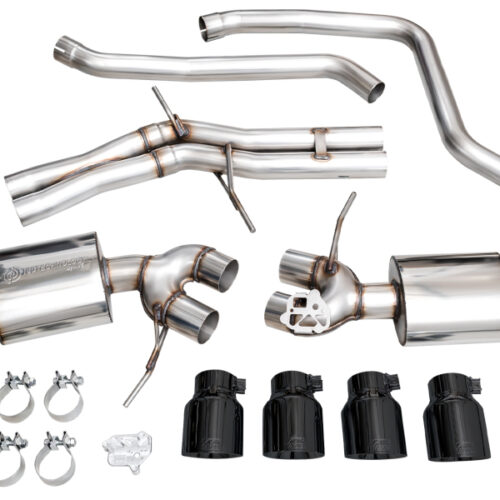 AWE Tuning Touring Edition Cat-Back Exhaust w/ Diamond Black Tips for 19-21 Porsche Macan 3.0T/2.9TT - Image 8