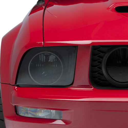 Raxiom for 2005-2009 Ford Mustang GT V6 Axial Series CCFL Halo Projector Headlight- Blk Housing (Smkd Lens) - Image 3