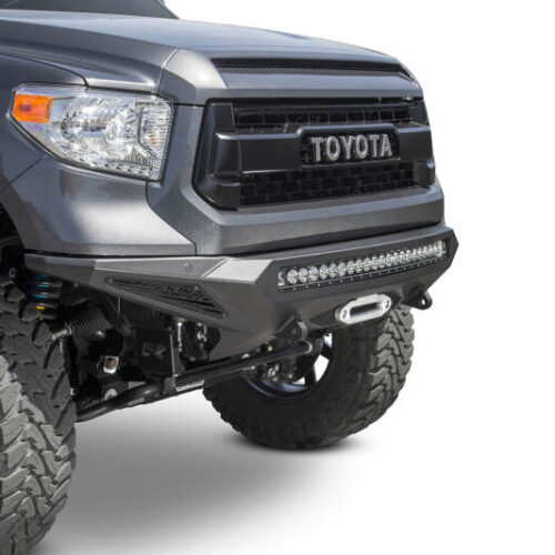 Addictive Desert Designs for 2014+ Toyota Tundra Stealth Fighter Front Bumper w/Winch Mount & Sensors - Image 10