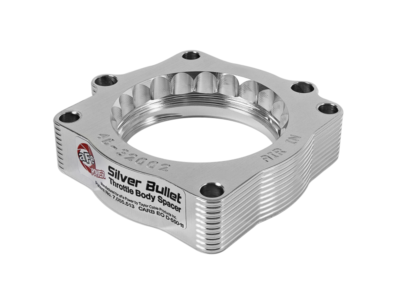 aFe Power Silver Bullet Throttle Body Spacers TBS Dodge Ram 03-08 V8-5.7L (Works w/ 5x-10382 only) - Image 3