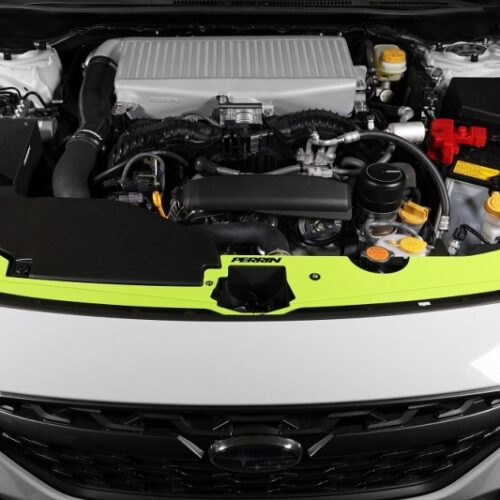 PERRIN 22-26 Subaru WRX Radiator Shroud - Neon Yellow - Image 5