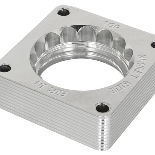 aFe Power Silver Bullet Throttle Body Spacer 03-06 Nissan 350Z V6 3.5L (VQ35DE) - Image 3