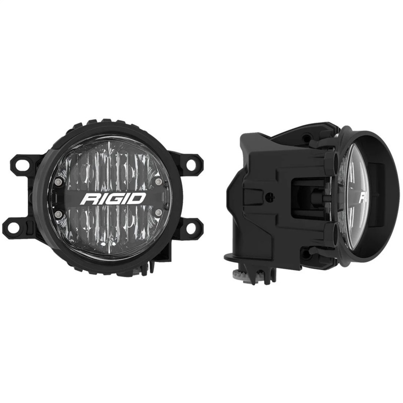 Rigid Industries for 12-18 Subaru BRZ / 12+ WRX STI s360-Series 4in LED SAE J583 Fog Light kit - Yellow - Image 5