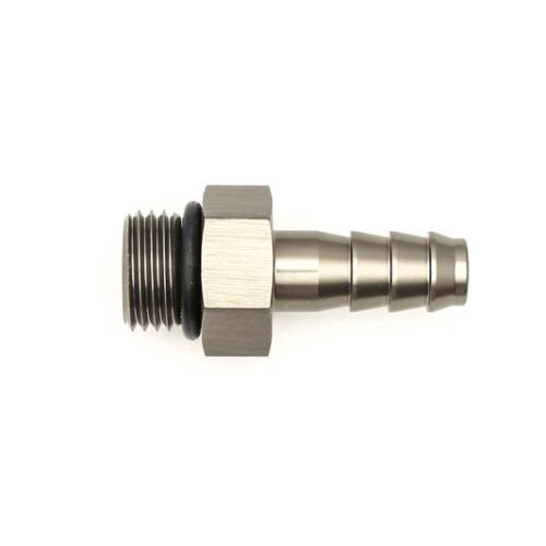 DeatschWerks 6AN ORB Male To 5/16in. Male Triple Barb Fitting (Incl. O-Ring) - Image 4