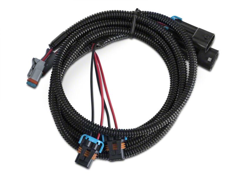 Raxiom for 2007-2009 Jeep Wrangler JK Axial Series H10 Fog Light Dual Wire Harness Adapter Set