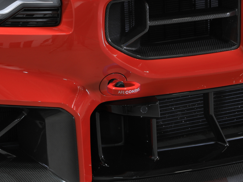 aFe Power 23-25 BMW M2 (G87) CONTROL Front / Rear Tow Hook - Red - Image 8
