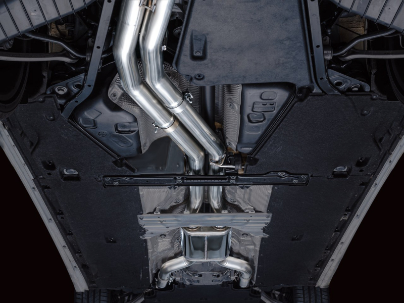 AWE Tuning Track Edition Exhaust - Diamond Black Tips for 19-23 Audi C8 S6/S7 2.9T V6 AWD - Image 6