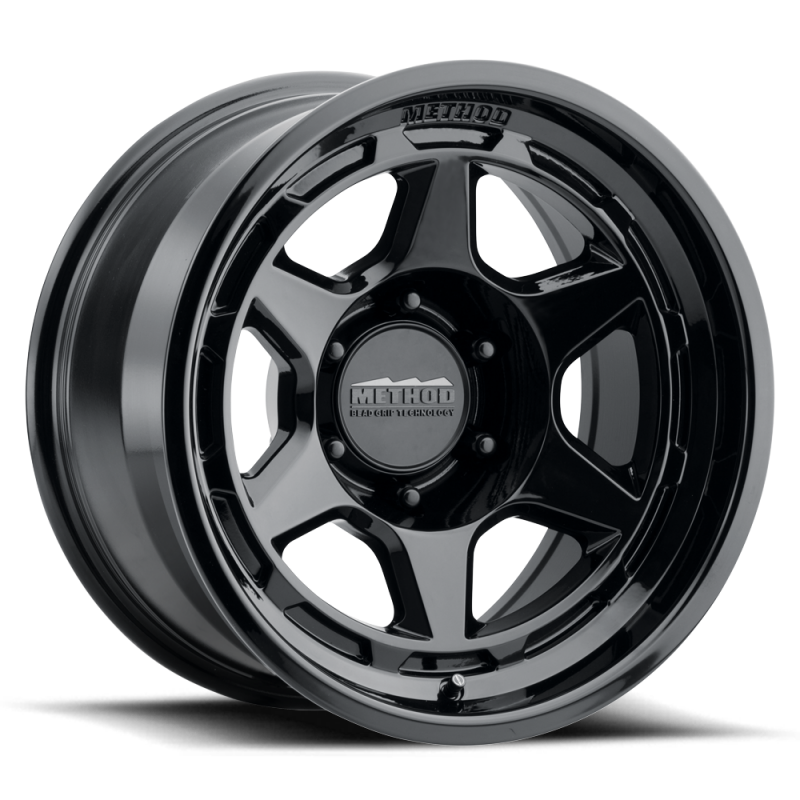 Method MR708 17x9 / -38mm Offset / 6x5.5 / 106.25mm Bore - Gloss Black Wheel - Image 3