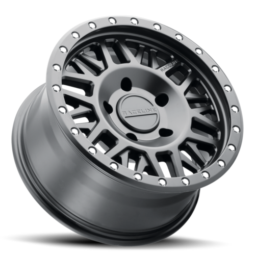 Raceline 951B Ryno 18x9in / 8x170 BP / 18mm Offset / 130.81mm Bore - Satin Black Wheel - Image 3