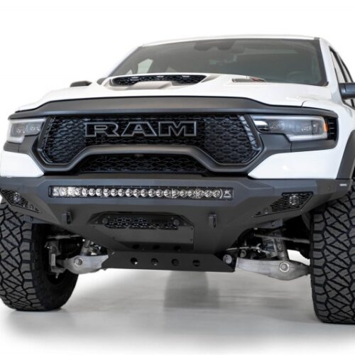 Alternative view of Addictive Desert Designs for 2021 Dodge RAM 1500 TRX Stealth Fighter Front Bumper