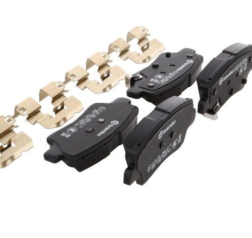 Brembo OE 21-22 Hyundai Accent/19-24 Nexo/2016 Sonata/2019 Sonata PRIME Low-Met Brake Pad - Rear - Image 10