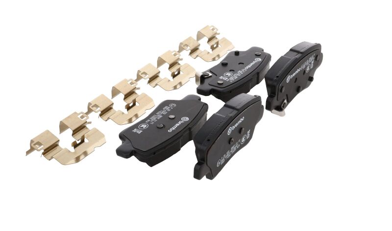 Brembo OE 21-22 Hyundai Accent/19-24 Nexo/2016 Sonata/2019 Sonata PRIME Low-Met Brake Pad - Rear - Image 10