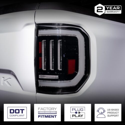 Form Lighting 22-24 Ford Maverick LED Tail Lights Red (pair) - Image 9