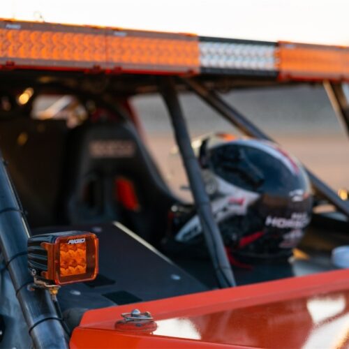 Alternative view of Rigid Industries Light Cover for D-Series Amber PRO