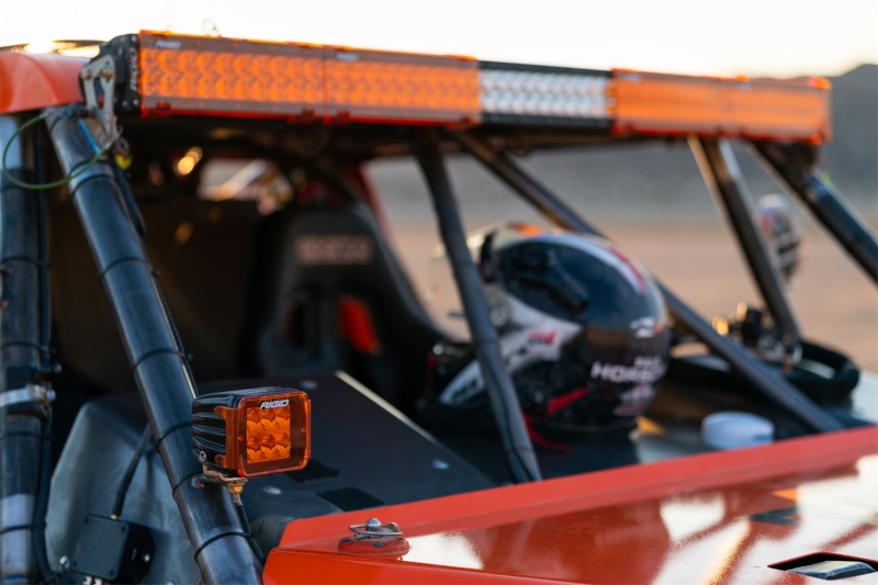 Rigid Industries Protective Polycarbonate Cover - Dually/D2 - Yellow - Image 3