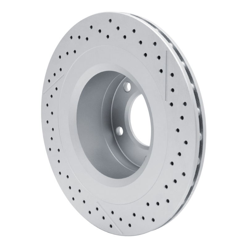 DFC 13-18 Mercedes-Benz G65 AMG Rear Drilled GeoSPEC Coated Rotor and Slotted - Image 4