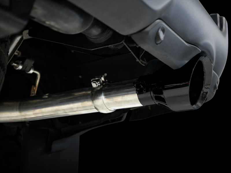 AWE Tuning Cat-Back Exhaust - Diamond Black Tips for 09-18 RAM 1500 5.7L (w/Cutouts) 0FG Dual Rear Exit - Image 2