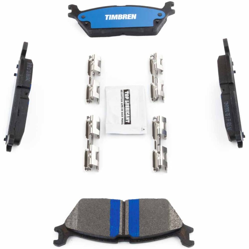 Timbren 15-20 Ford F-150/Lobo BES Severe Duty Semi-Metallic Brake Pads - Rear - Image 4