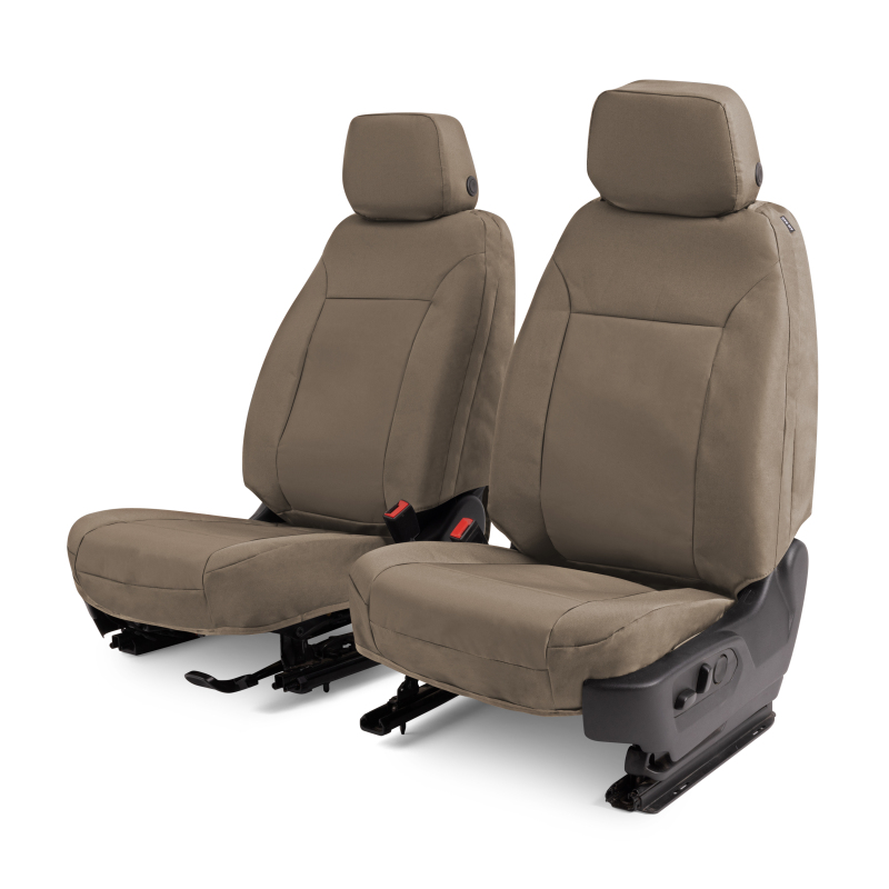 Covercraft 19-24 Toyota Rav4 Endura PrecisionFit Custom Front Row Seat Covers - Tan/Tan - Image 4