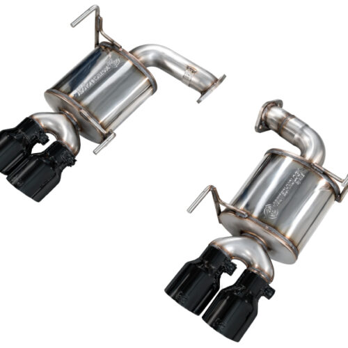 AWE Tuning Touring Edition Axle-Back Exhaust - Diamond Black Tips for 22-25 Subaru VB WRX