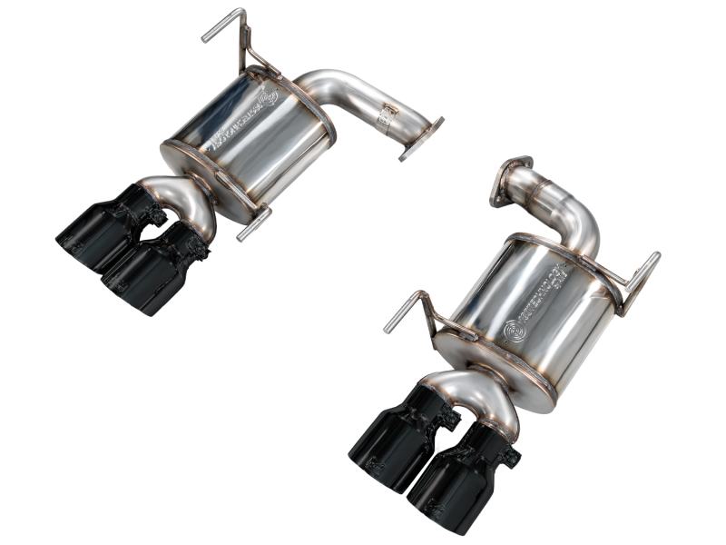 AWE Tuning Touring Edition Axle-Back Exhaust - Diamond Black Tips for 22-25 Subaru VB WRX