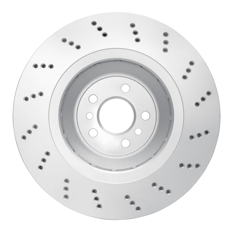 DFC 20-25 BMW X4 Left Rear Drilled GeoSPEC Coated Rotor - Image 5