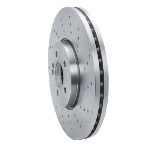 Alternative view of DFC 20-25 Mercedes-Benz GLA35 AMG Front Drilled Brake Rotor