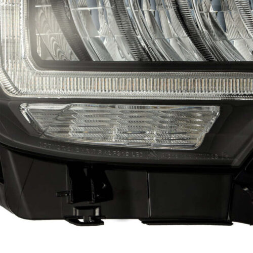 AlphaRex 16-23 Toyota Tacoma LUXX-Series LED Crystal Headlights - Alpha-Black - Image 3