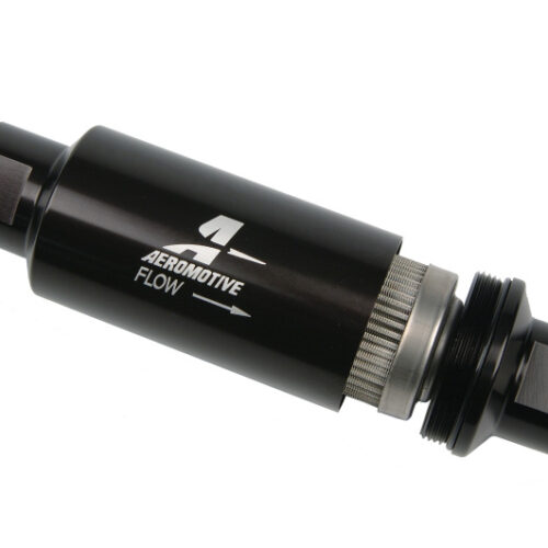 Aeromotive In-Line Filter - AN-10 - Black - 100 Micron - Image 2