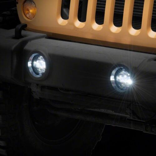 Raxiom for 2007-2018 Jeep Wrangler JK Axial Series LED Fog Lights - Image 7